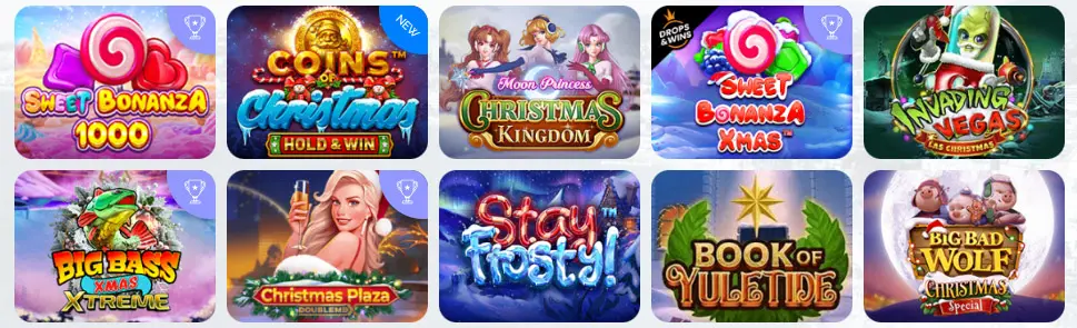 Tous les jeux Spin Platinum Casino