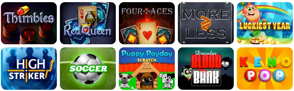 Jeux en ligne Spin Platinum Casino