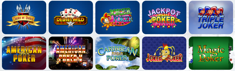 Video Poker Spin Platinum Casino