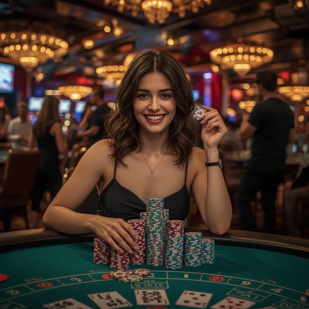 bonus dans les mains dâun homme au casino Spin Platinum Casino
