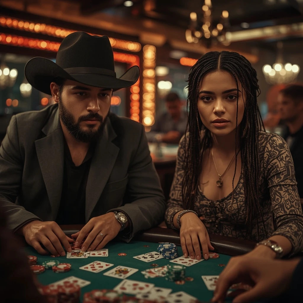photo de deux joueurs de poker SPIN PLATINUM CASINO