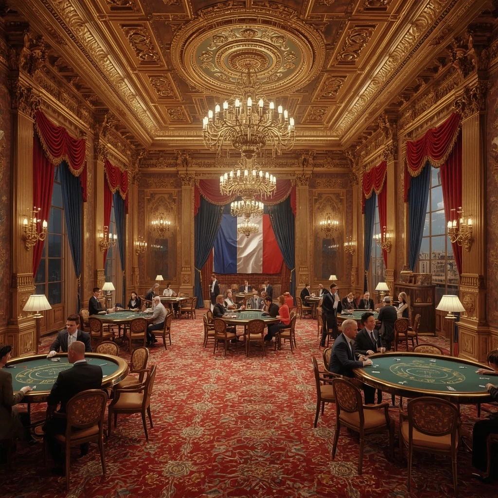 Le casino et le drapeau français SPIN PLATINUM CASINO